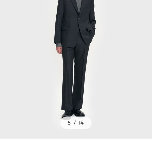 벨리에 BA52 스트레이트핏 차콜그레이