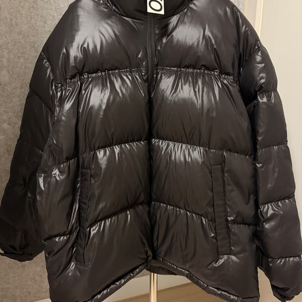 에스이오 오버사이즈 푸퍼 자켓 블랙 1사이즈