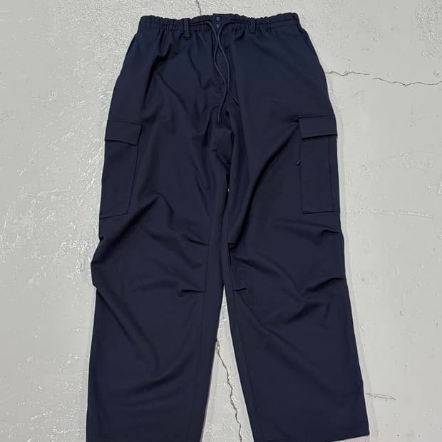 Y-3 yohji yamamoto navy CARGO PANTS