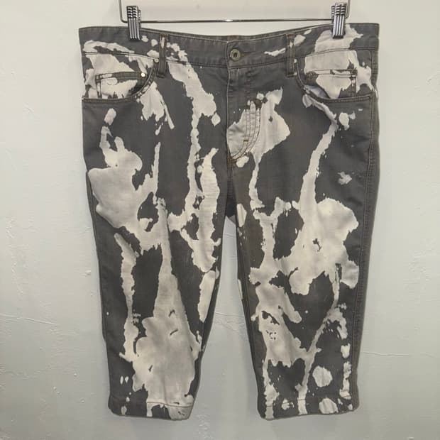 00‘s Dolce & Gabbana Bleach Capri Pant