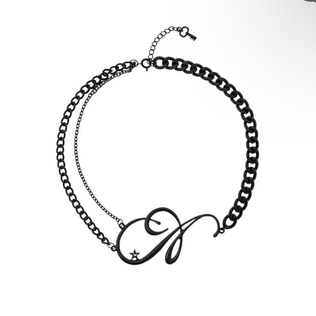 2000아카이브스 Layered Choker 레이어드 초커 블랙 세이지가