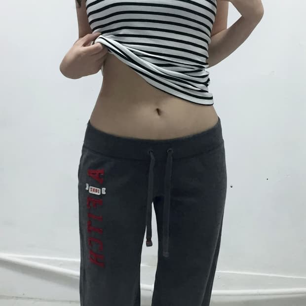 [ABERCROMBIE] 아베크롬비 y2k 패리스힐튼 스웻 팬츠