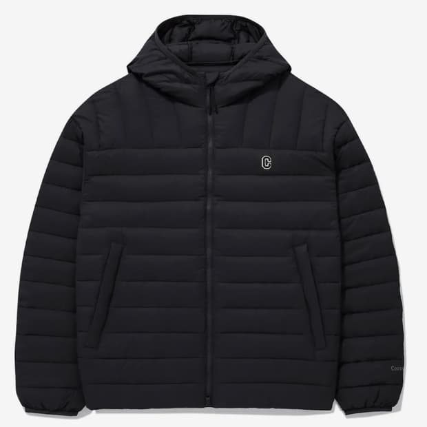 커버낫 RDS 커버라이트 패커블 후디 경량패딩 블랙