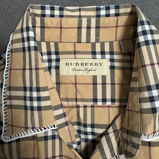 Burberry pattern shirt