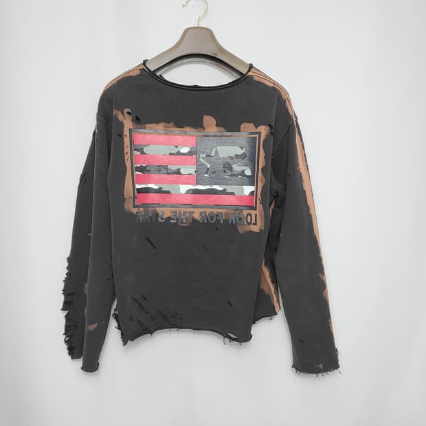 빈티지 디스트로이드 티셔츠