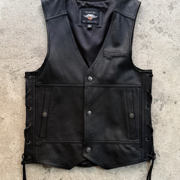 Harley-Davidson Genuine Leather Vest