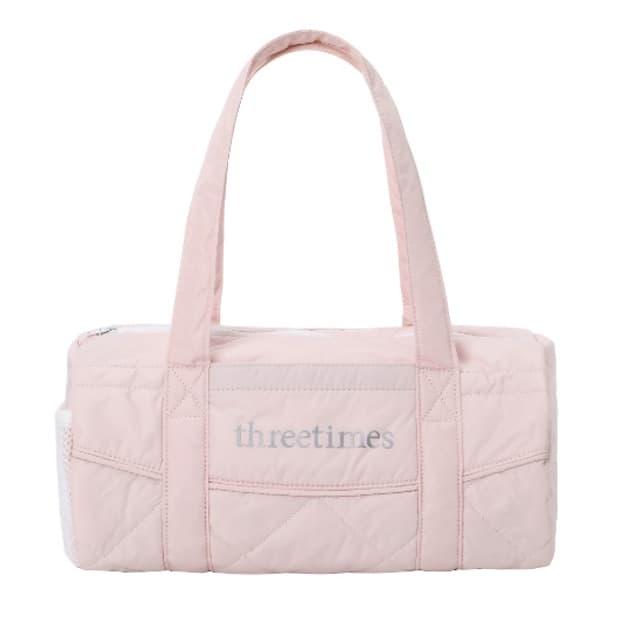 쓰리타임즈 베베 스포츠백 핑크