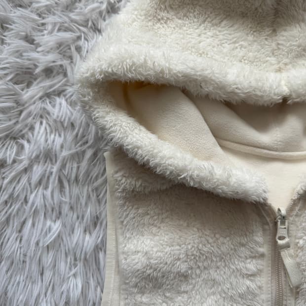 UNIQLO 일본빈티지 나시 후드집업 리버시블 기모 후드집업 M 38