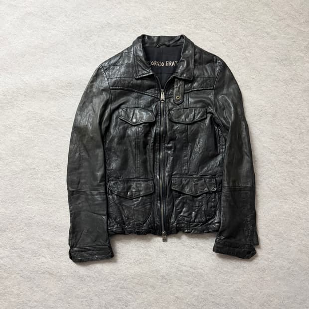 조르지오브라토 라이더 램스킨 자켓