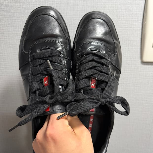 프라다스포츠 레더 스니커즈 265