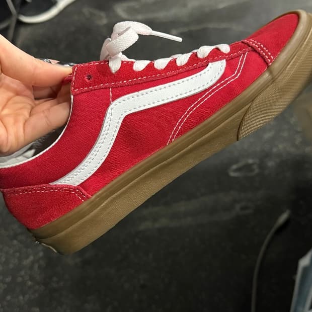 반스 스타일36 레드 240