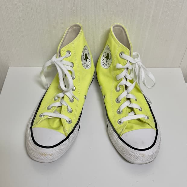 [235] 컨버스 척테일러 올스타 시즈널컬러 지트론 하이 레몬 옐로우