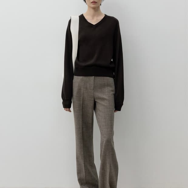 LFM 렉스핑거마르쉐 straight trousers