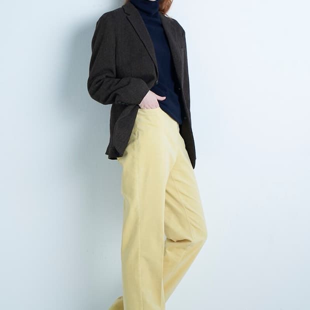 NEW Jenner Corduroy Pants (MARGARINE YEL