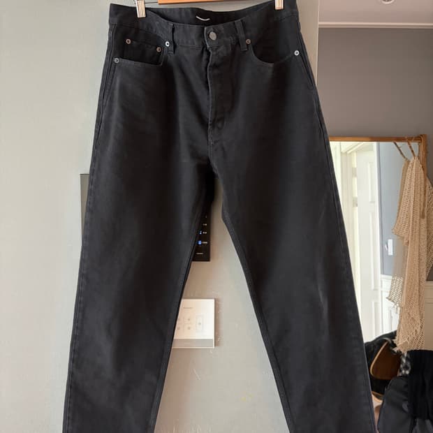 생로랑 블랙 데님