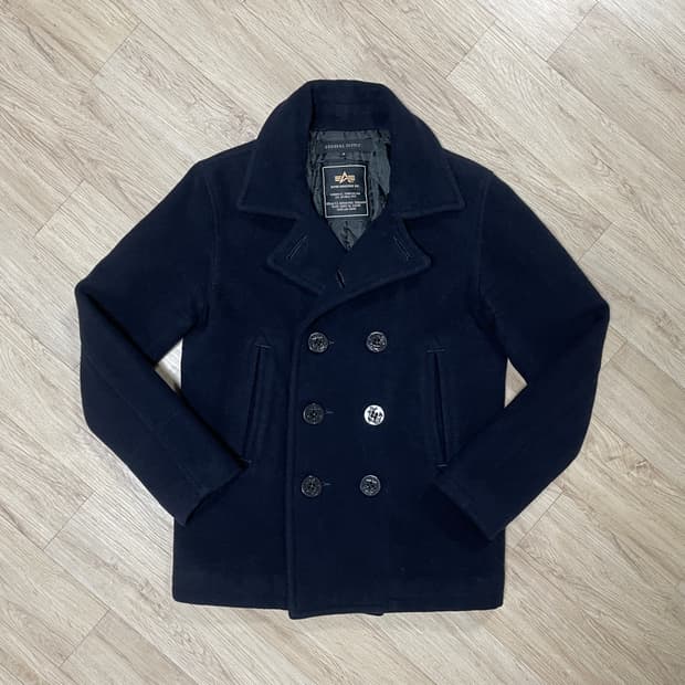 66) 알파 여성 미군 10버튼 울 피코트(RRL&LVC&폴로)