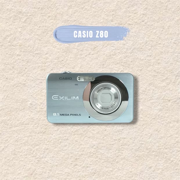 (A급!🫧) 카시오 엑슬림 Z80 디카/디지털카메라 