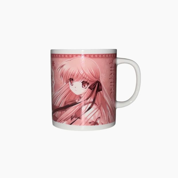 Rewrite 리라이트 나카츠 시즈루 & 센리 아카네 머그컵 코스터 세트