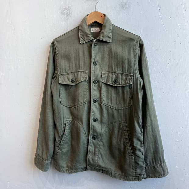 할리우드 랜치마켓 린넨 헤링본 자켓 Made in JAPAN