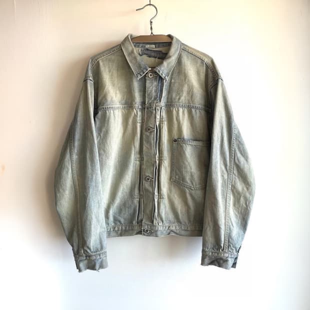25aw 1st Type Denim Jacket(Bleach)