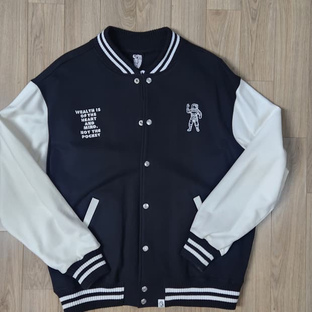 빌리어네어보이즈클럽 바시티 자켓XL