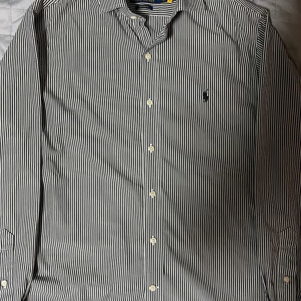 [백화점] 폴로 랄프로렌 스트라이프 셔츠 m사이즈