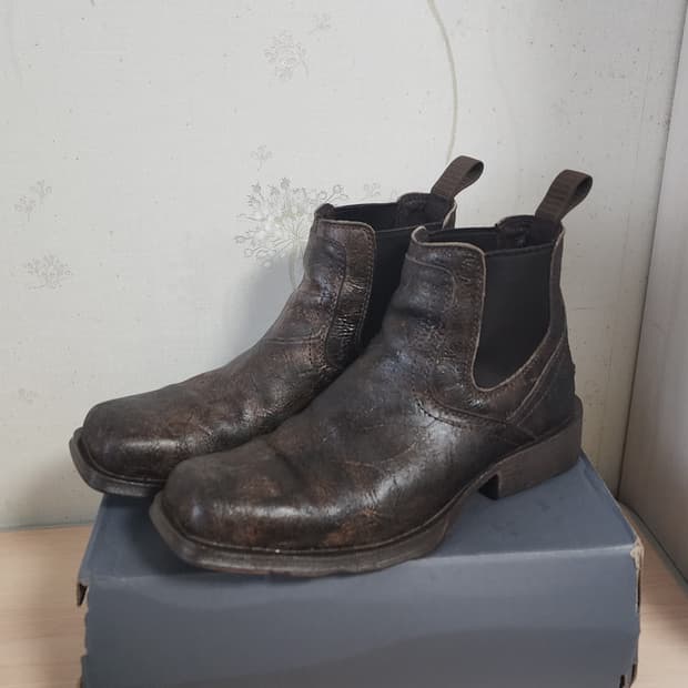 ARIAT 가죽 첼시 부츠 270