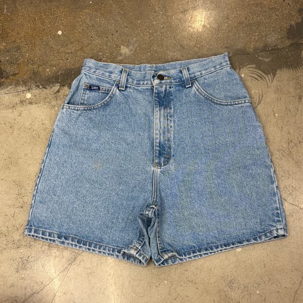 90s 미국빈티지 Lee 청반바지 청쇼츠 데님쇼츠 핫팬츠