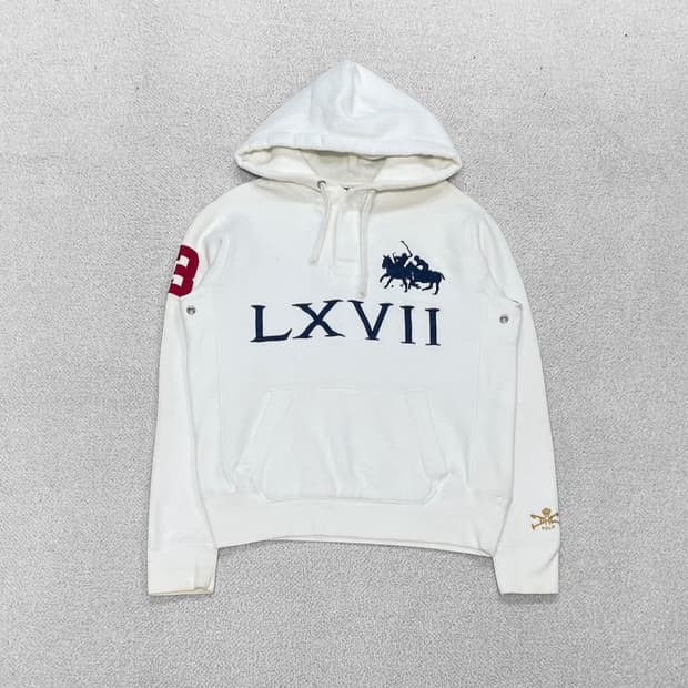 폴로 럭비 빅포니 후드티