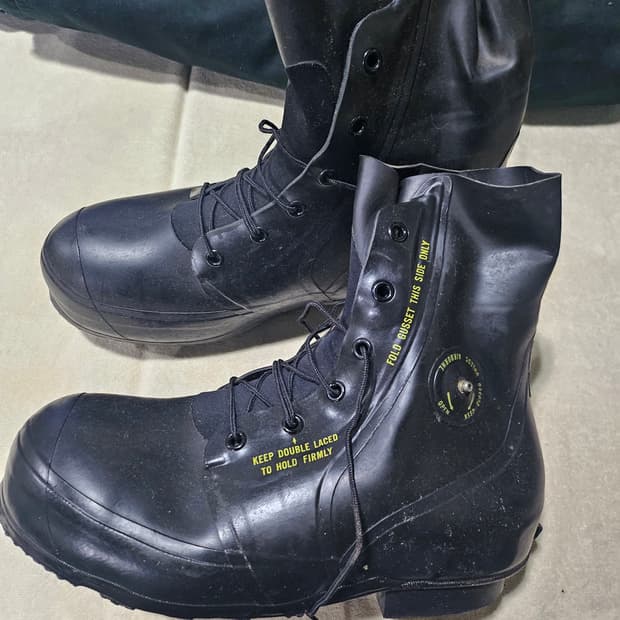 70s 미군오리지날 버니부츠 빅사이즈 신품14R