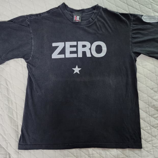 [L] 90s 스매싱펌킨스 ZERO 빈티지 밴드티 ver.자이언트