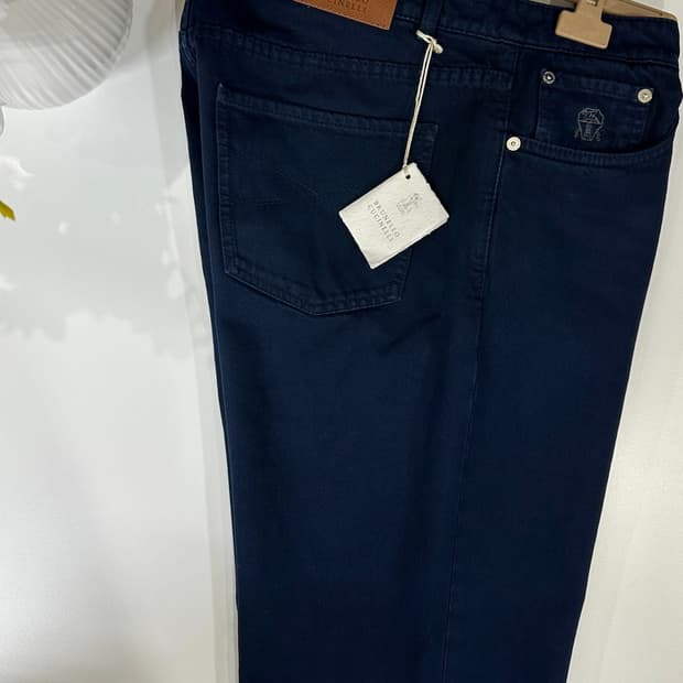 브루넬로 쿠치넬리 다크네이비 데님팬츠 35