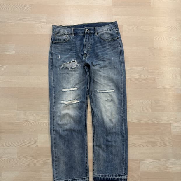 네이버후드 17aw 블루셀비지 데님 14온즈 34사이즈