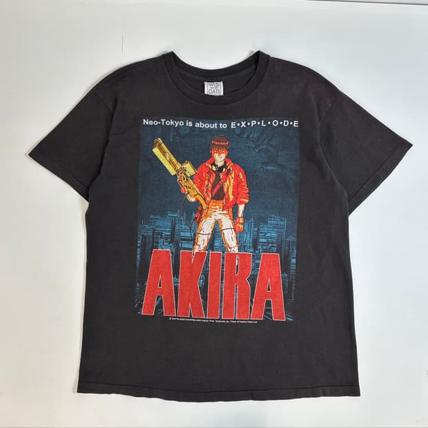 90s AKIRA usa 빈티지 티셔츠 (XL)