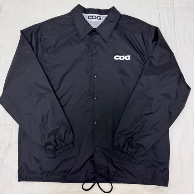 (XL)CDG 꼼데가르송 코치 자켓 블랙