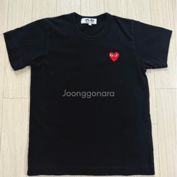 꼼데가르송 블랙 반팔 