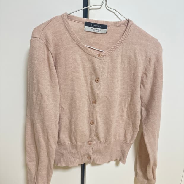 빨주노초 캐시미어 니트가디건 라운드가디건 캐시미어가디건