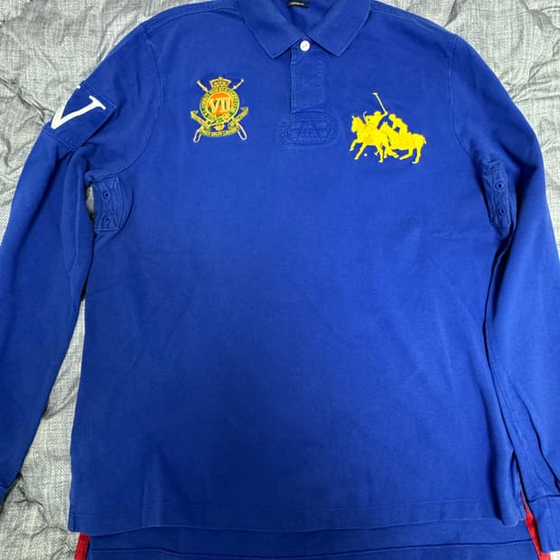 폴로 랄프로렌 긴팔 럭비티