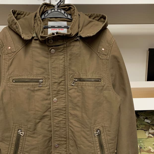 [M] 피에르가르뎅 헤비코튼 필드재킷
