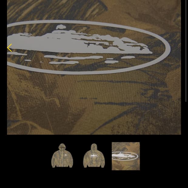 CORTEIZ 아일랜드 후드집업 [FOREST CAMO] 제시판매