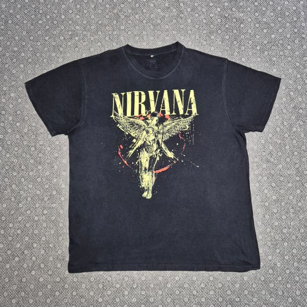 [XL] 너바나 오피셜 티셔츠  -554