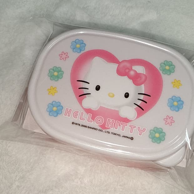 고전 키티 미니 도시락 소품함 보관함 1pcs