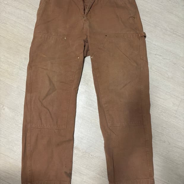 칼하트 더블니 wip  브라운