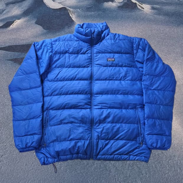 (L)파타고니아 올드 피츠로이 블루 패딩 