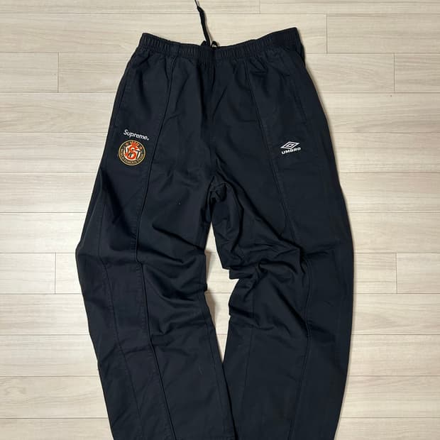 (L) 슈프림x엄브로 코튼 립스탑 트랙팬츠-26ss