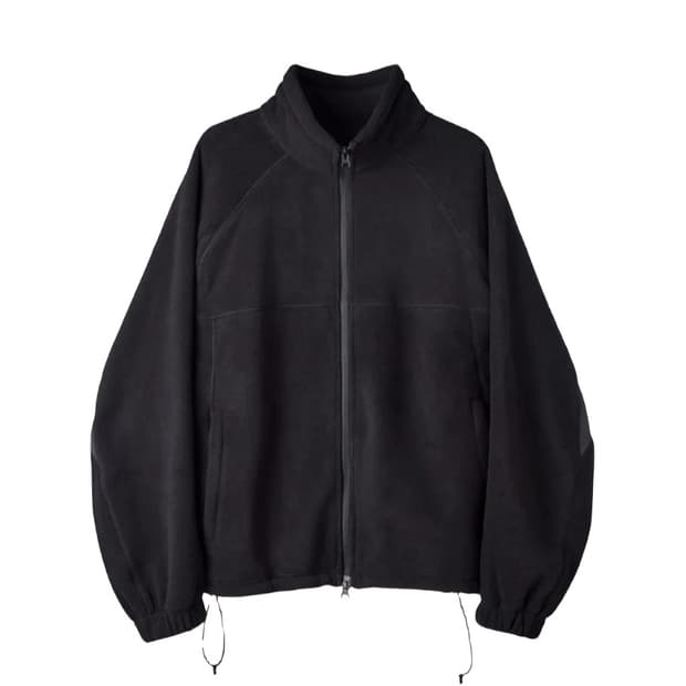 [3] 해칭룸 플리스 오버 자켓 블랙 후리스