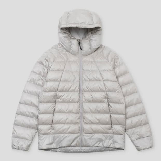 [2XL]무신사 스탠다드 아이언 라이트 다운 자켓 라이트 그레이