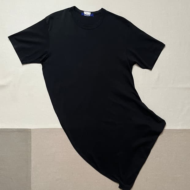 준야와타나베 커브드 롱 티셔츠 꼼데가르송 junya watanabe