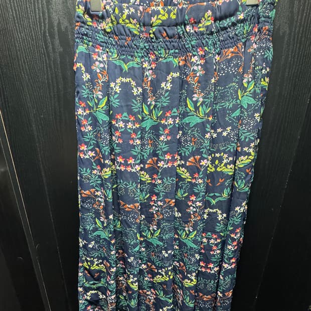 vintage skirt 플라워 롱스커트