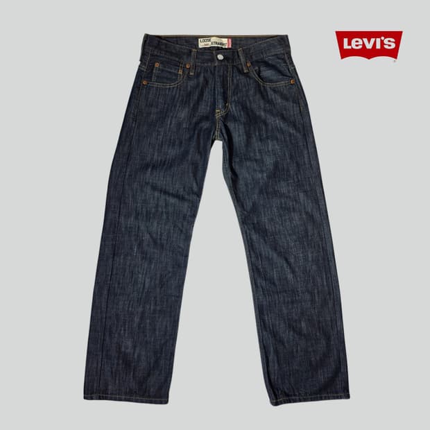 [W30L30]00s 리바이스 569 루즈스트레이트핏 데님팬츠